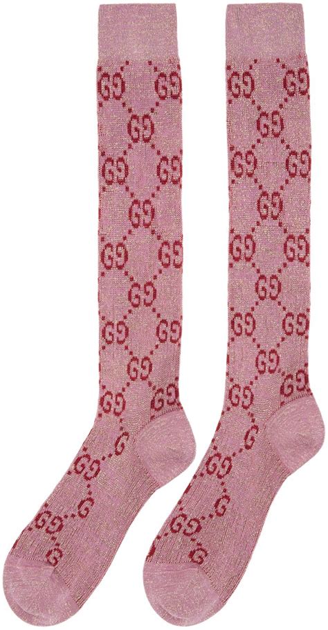 gucci socks cheap|farfetch gucci pink socks.